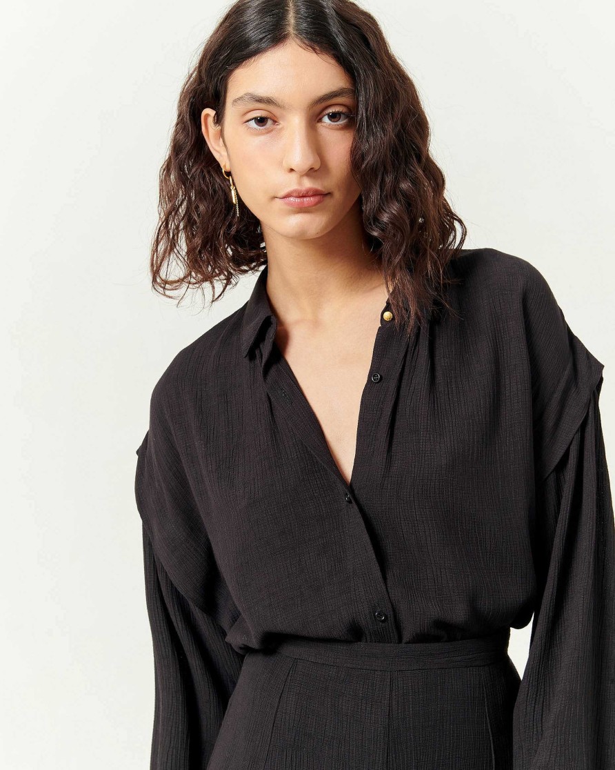 Shirts And Blouses Sessùn | Pintanora Mocha Mousse