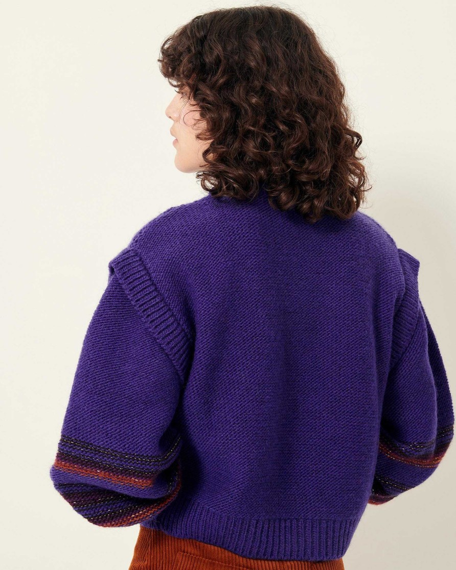 Jumpers And Cardigans Sessùn | Holsson Imperial Violet