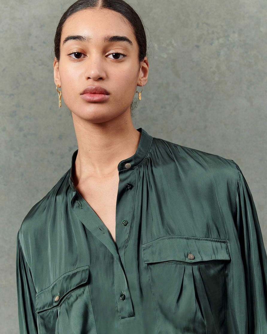 Shirts And Blouses Sessùn | Solola Agate Green