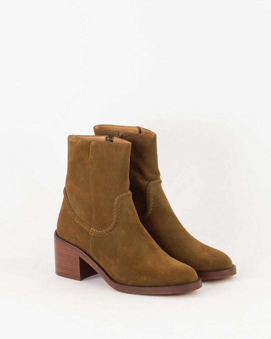 Shoes Sessùn | Santalina Tobacco Suede