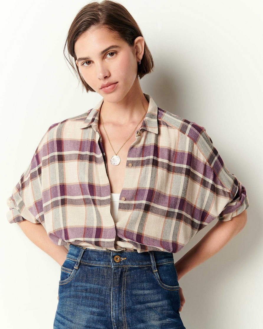 Shirts And Blouses Sessùn | Deliwool Orchid Mix