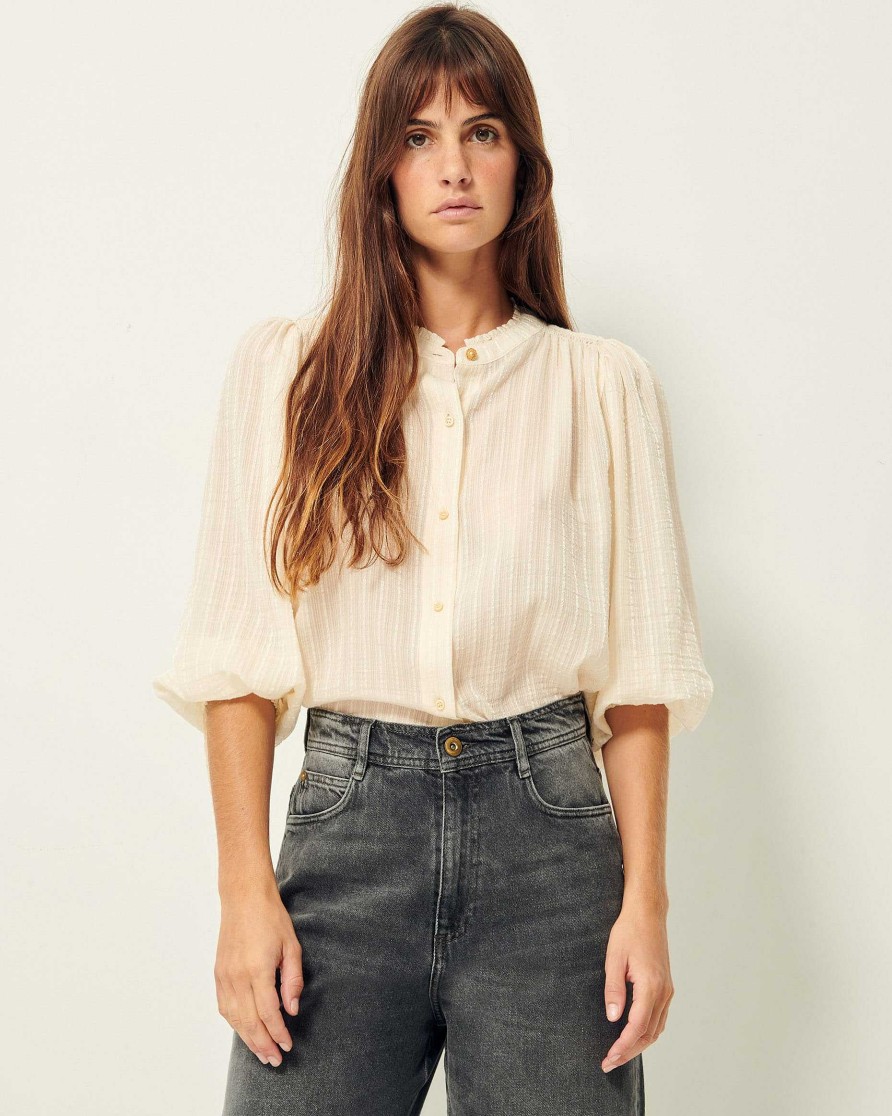 Shirts And Blouses Sessùn | Amalia Fleur De Sel