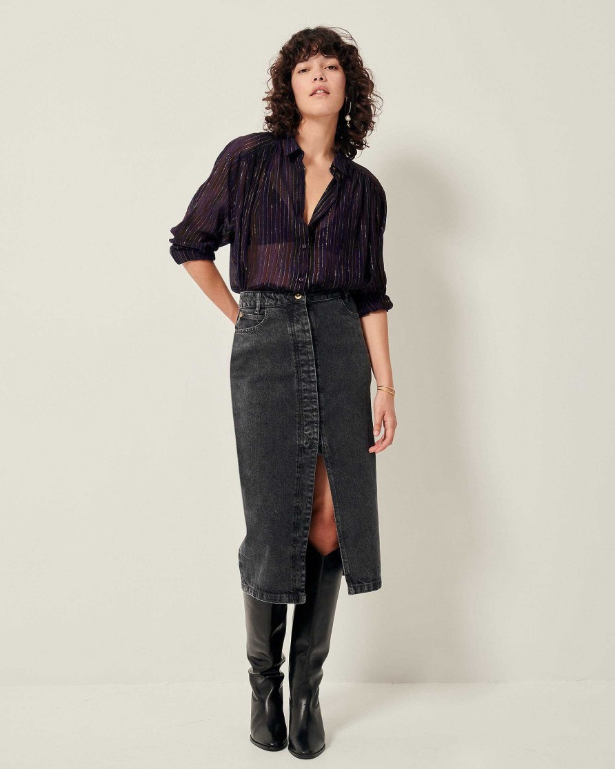 Shirts And Blouses Sessùn | Stael Stonemauve