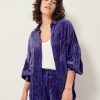 Shirts And Blouses Sessùn | Kyoto Velvet Orient Blue