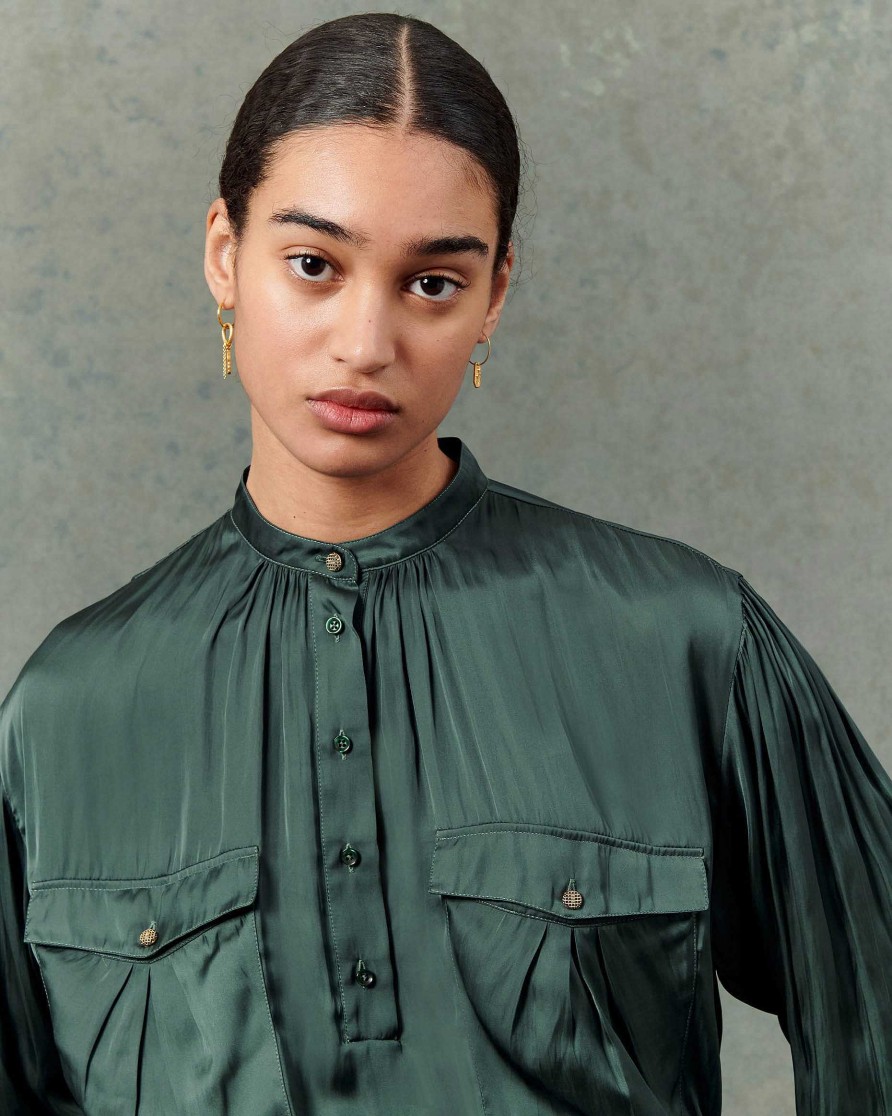 Shirts And Blouses Sessùn | Solola Agate Green