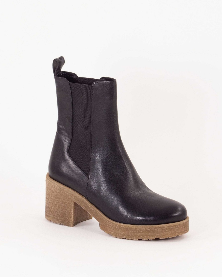 Shoes Sessùn | Artwood Black Leather