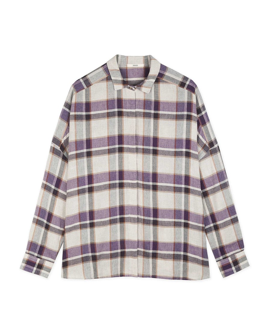 Shirts And Blouses Sessùn | Deliwool Orchid Mix