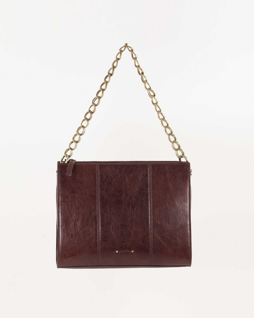 Bags Sessùn | Farawa Leather Deep Tan