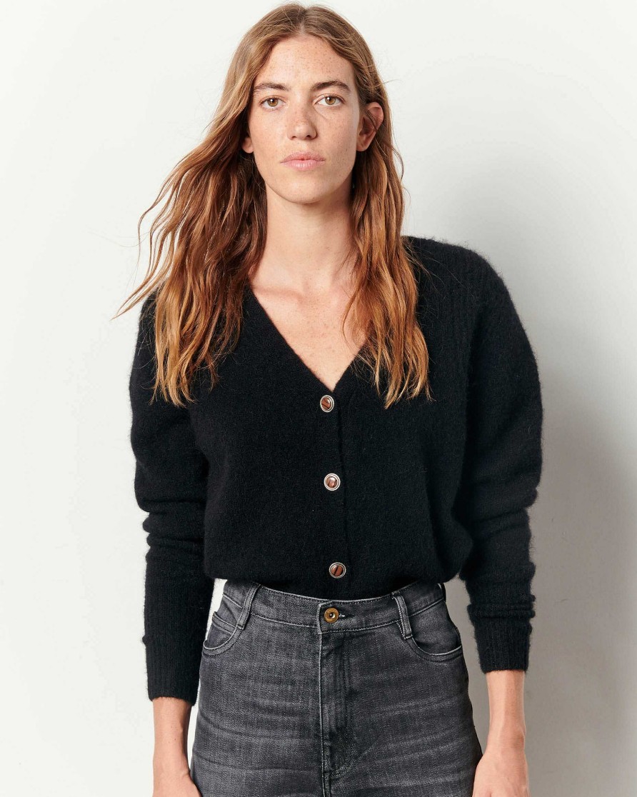 Jumpers And Cardigans Sessùn | Swann Black