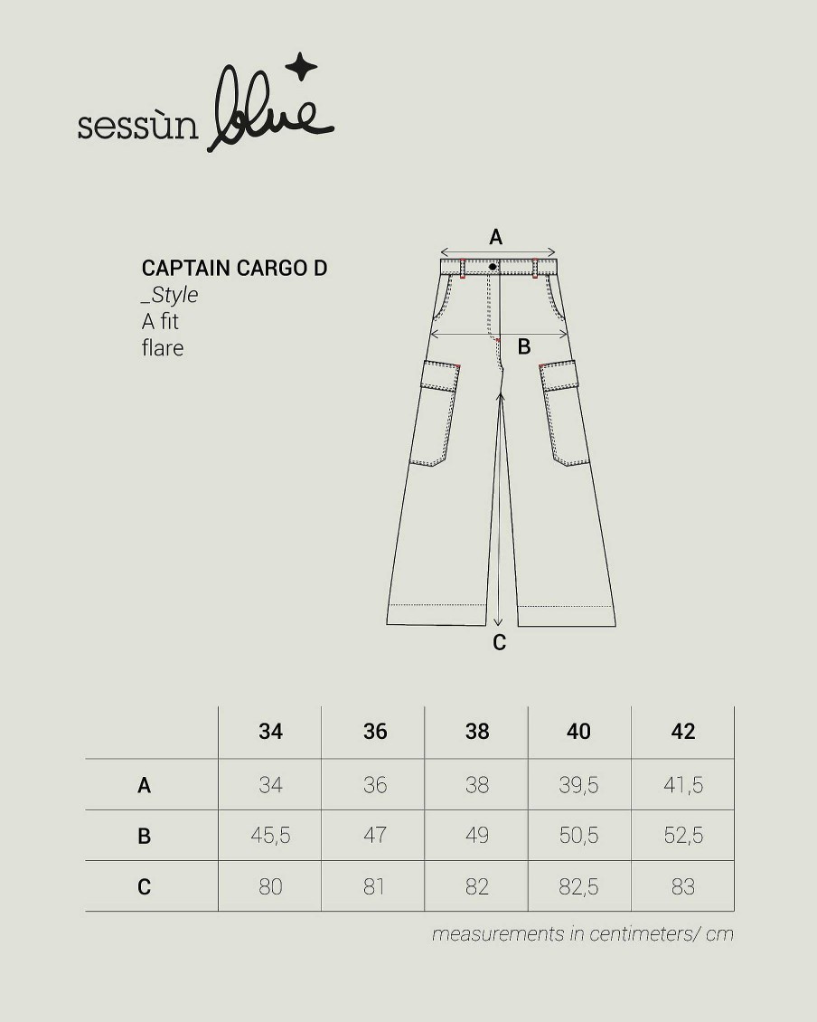 Pants Sessùn | Captain Cargo D Graffit