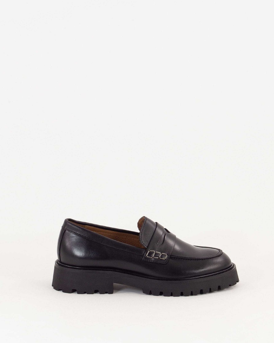 Shoes Sessùn | Barcelo Black Leather