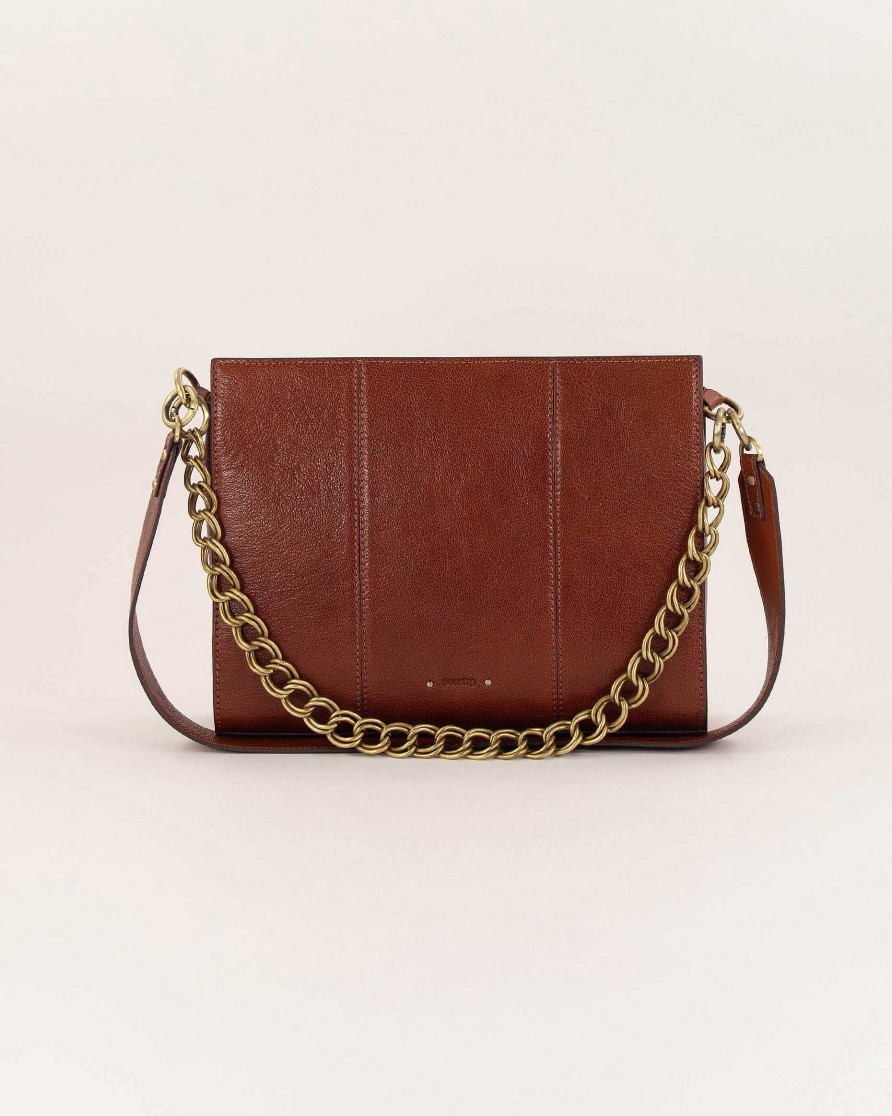 Bags Sessùn | Farawa Leather Deep Tan