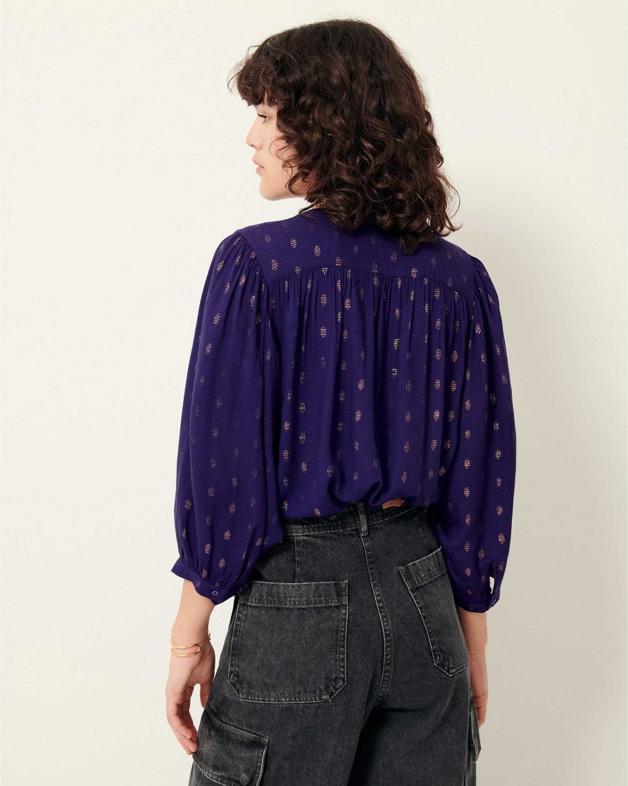 Shirts And Blouses Sessùn | A View Imperial Violet