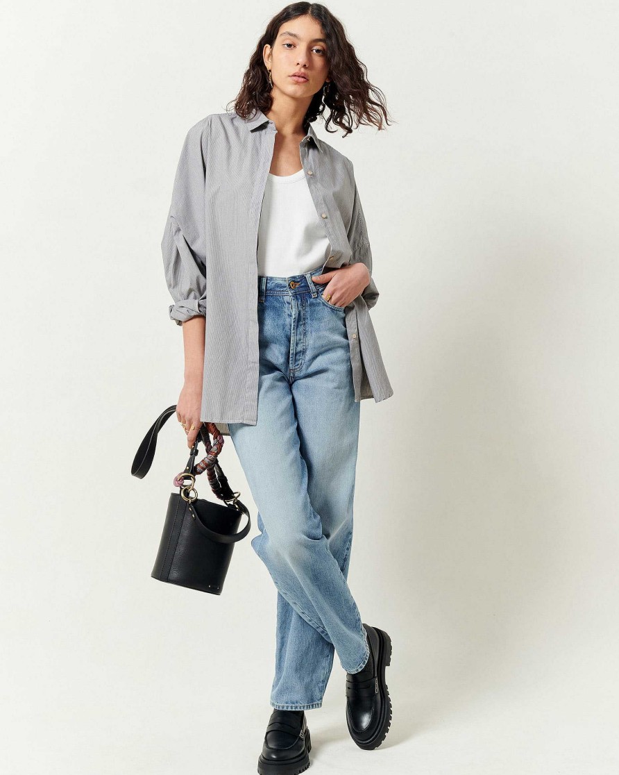 Shirts And Blouses Sessùn | Fuji Mid Grey