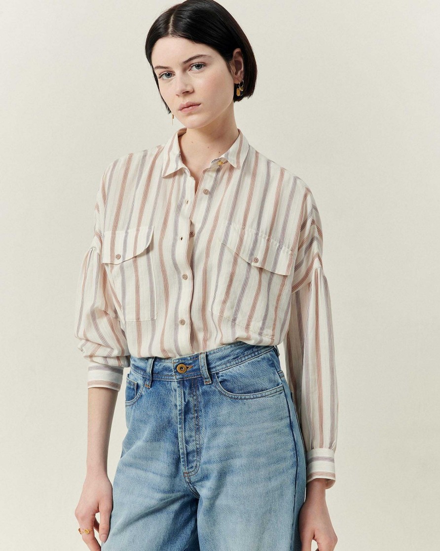 Shirts And Blouses Sessùn | Botanina Whiblush