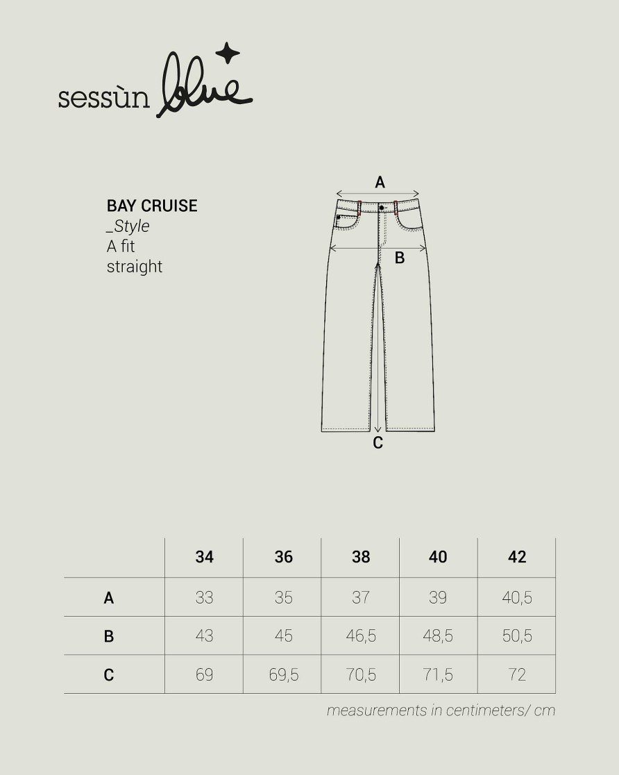 Pants Sessùn | Bay Cruise White