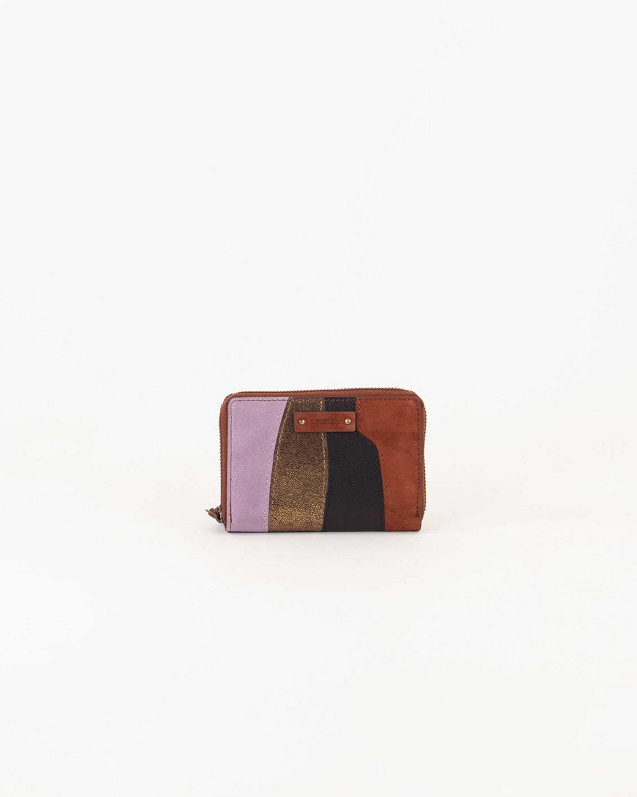 Bags Sessùn | Drimi Wallet Black Lilas